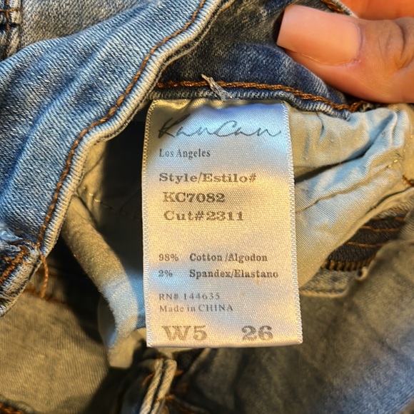 KANCAN Jean shorts - Picture 3 of 4